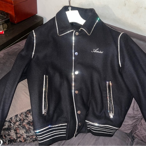 AMIRI Other - AMIRI JACKET WITH CRYSTALS SIZE 48 EXCELLENT CONDITION